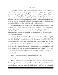 Đề tài Hoàn thiện kế toán hàng hoá tiêu thụ và xác định kết quả kinh doanh tại Công ty Bách Hoá Hà Nội