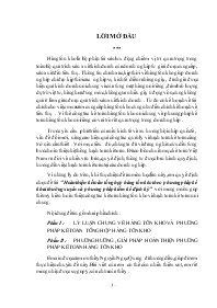 Đề tài Hoàn thiện kế toán tổng hợp hàng tồn kho theo phương pháp kê khai thường xuyên và phương pháp kiểm kê định kỳ