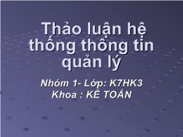 Đề tài Quản lý cơ sở sản xuất và chất lượng sản phẩm