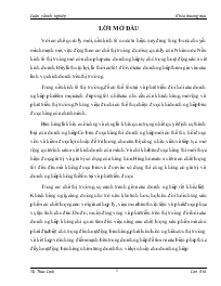 Đề tài Thực trạng hoạt động bán hàng tại công ty Orion Vina