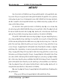 Đề tài Tổng quan về Công ty Supe phốt phát và Hoá chất Lâm Thao