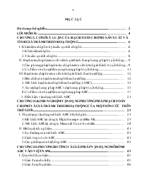 Đề tài Hạch toán chi phí và tính giá thành theo hoạt động: Thực trạng và giải pháp vận dụng trong các doanh nghiệp Việt Nam