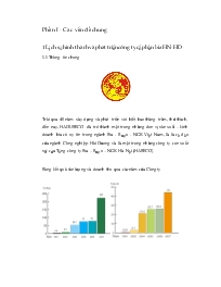 Lịch sử hình thành và phát triển công ty cổ phần bia HN-HD