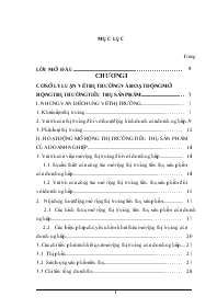 Đề tài Một số giải pháp nhằm mở rộng thị trường tiêu thụ sản phẩm của công ty cổ phần truyền thông tin học phần mềm việt