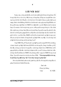 Đề tài Thương mại điện tử trong hoạt động Ngoại thương Việt Nam- Thực trạng và giải pháp