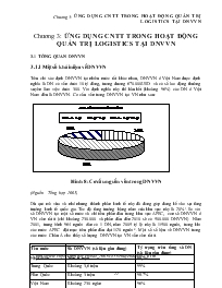 Ứng dụng công nghệ thông tin trong hoạt động quản trị logistics tại doanh nghiệp vừa và nhỏ