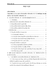 Đề tài Nghiên cứu tác động của hai nguồn vốn đầu tư đến sự phát triển kinh tế xã hội