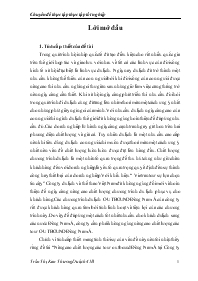 Đề tài Thực trạng hoạt động kinh doanh và chất lượng các chương trình outbound Đông Nam Á tại công ty du lịch và thể thao Việt Nam