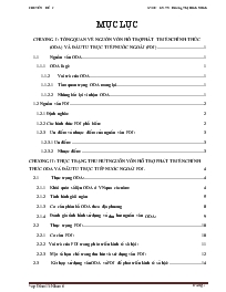 Tổng quan về nguồn vốn hỗ trợ phát triển chính thức (ODA) và đầu tư trực tiếp nước ngoài (FDI)