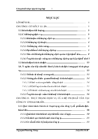 Chuyên đề Tìm hiểu một số đặc điểm tâm lý khách du lịch Trung Quốc. Từ đó đưa ra một số giải pháp nâng cao chất lượng dịch vụ của bộ phận lễ tân tại công ty CPDL Kim Liên