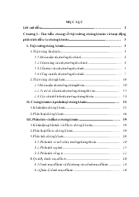 Đề tài Áp dụng phương pháp trung bình-Phương sai trong hoạt động phân tích và quản lý danh mục đầu tư