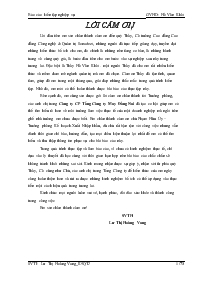 Đề tài Công ty cổ phần tổng công ty may Đồng Nai