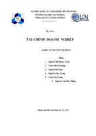 Đề tài Giới thiệu về công ty cổ phần Sông Đà 5
