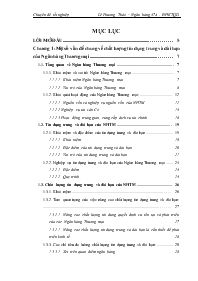 Đề tài Nâng cao chất lượng tín dụng trung và dài hạn tại Ngân hàng thương mại cổ phần Nhà Hà Nội