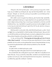 Đề tài Phương pháp ước lượng hiệu quả kinh tế của hệ thống thông tin quản lý