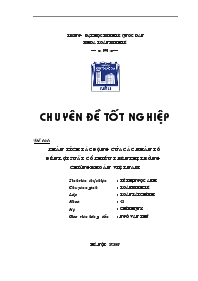 Chuyên đề Phân tích tác động của các nhân tố đến lợi suất cổ phiếu trên thị trường chứng khoán Việt Nam