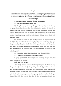 Công cụ phái sinh và nghiệp vụ kinh doanh ngoại tệ bằng các công cụ phái sinh của ngân hàng thương mại