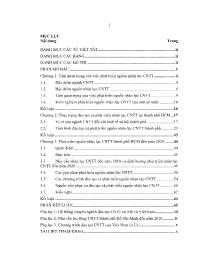 Luận văn Ðào tạo và phát triển nguồn nhân lực công nghệ thông tin của thành phố Hồ Chí Minh đến năm 2020