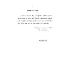 Luận văn Chính sách thu hút vốn đầu tư nước ngoài vào Trung Quốc và khả năng vận dụng tại Việt nam