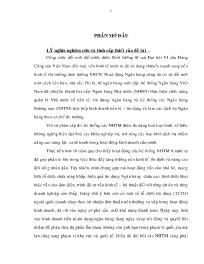 Luận văn Giải pháp nâng cao hiệu quả kinh doanh của các Ngân hàng thương mại trên địa bàn tỉnh Long An
