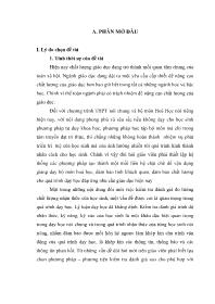 Luận văn Góp phần nghiên cứu xây dựng ngân hàng câu hỏi trắc nghiệm khách quan dùng để kiểm tra đánh giá môn Hoá học 12 ban khoa học tự nhiên trường trung học phổ thông Yên Lạc II - Tỉnh Vĩnh Phúc