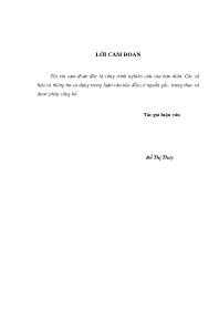 Luận văn Một số giải pháp áp dụng quyền chọn chứng khoán trên thị trường chứng khoán Việt Nam