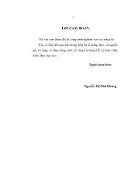 Luận văn Phân tích hiệu quả kinh doanh trong các doanh nghiệp khai thác khoáng sản Việt Nam