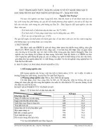 Luận văn Thực trạng kiến thức, thái độ, hành vi về sức khoẻ sinh sản ở học sinh trung học phổ thông huyện Đại Từ - Thái Nguyên