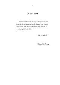 Luận văn Tổ chức kế toán quản trị với việc tăng cường quản lý hoạt động kinh doanh trong các doanh nghiệp xây lắp Việt Nam