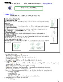 Chuyên đề bài tập Vật lý 10 - Chương 3:Tĩnh học vật rắn - Chủ đề 4: Các dạng cân bằng