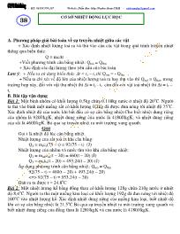 Chuyên đề bài tập Vật lý 10 - Chương 7: Các nguyên lý nhiệt động học - Chủ đề 1: Cơ sở nhiệt động lực học