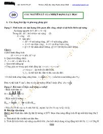 Chuyên đề bài tập Vật lý 10 - Chương 7: Các nguyên lý nhiệt động học - Chủ đề 2: Các nguyên lý của nhiệt động lực học