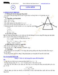 Chuyên đề bài tập Vật lý 11 - Chương 7: Mắt, dụng cụ quang học - Chủ đề 1: Lăng kính