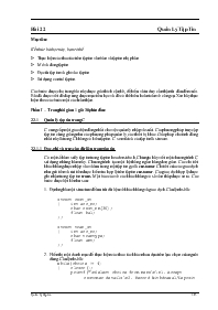 Ngôn ngữ lập trình C - Bài 22: Quản lý tập tin