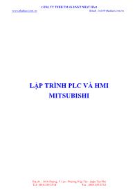 Bài giảng môn Điện - Điện tử - Lập trình plc và hmi mitsubishi