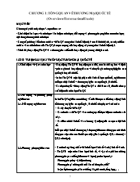 Bài giảng môn Kế toán - Chương 1: Tổng quan về thương mại quốc tế (overview of international trade)