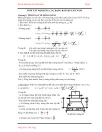Bài giảng môn Kiến trúc xây dựng - Bài tập tham khảo môn Nền móng