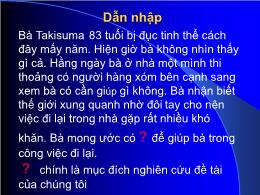 Bài giảng môn Tự động hóa - Rô bốt tự hành