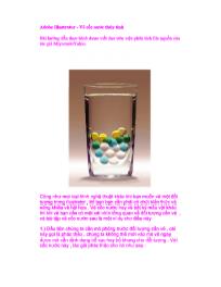 Adobe niustrator - Vẽ cốc nước thủy tính