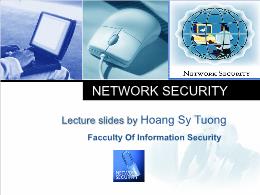 An ninh bảo mật - Chương II: Mã hóa đối xứng trong bảo mật mạng