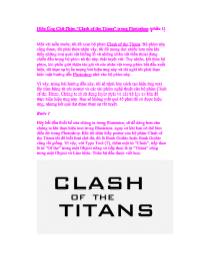 Đồ họa máy tính - Hiều ứng chữ phim “clash of the titans” trong photoshop (phần 1)