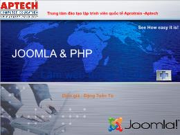 Giáo trình Joomla & php