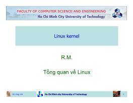 Giáo trình Linux kernel