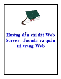 Hướng dẫn cài đặt Web Server - Joomla và quản trị trang Web