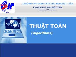 Lập trình hướng đối tượng - Thuật toán (algorithms)