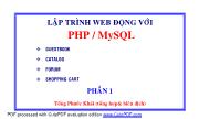 Lập trình web động với PHP/Mysql