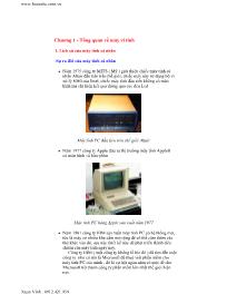 Máy tính - Chương 1: Tổng quan về máy vi tính