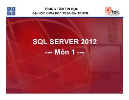 Sql server 2012