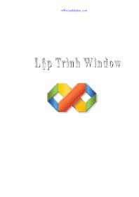 Tài liệu Lập trình Windows