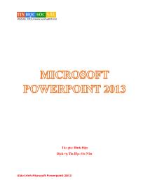 Tài liệu Microsoft Powerpoint 2013